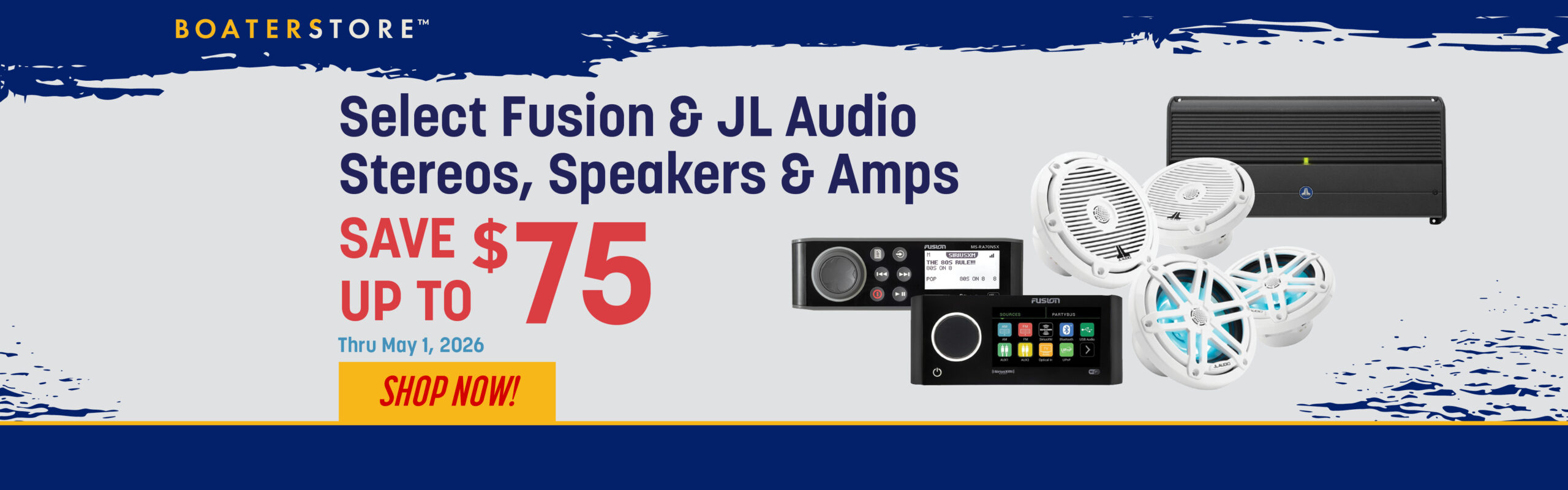 Garmin Fusion & JL Audio Sale