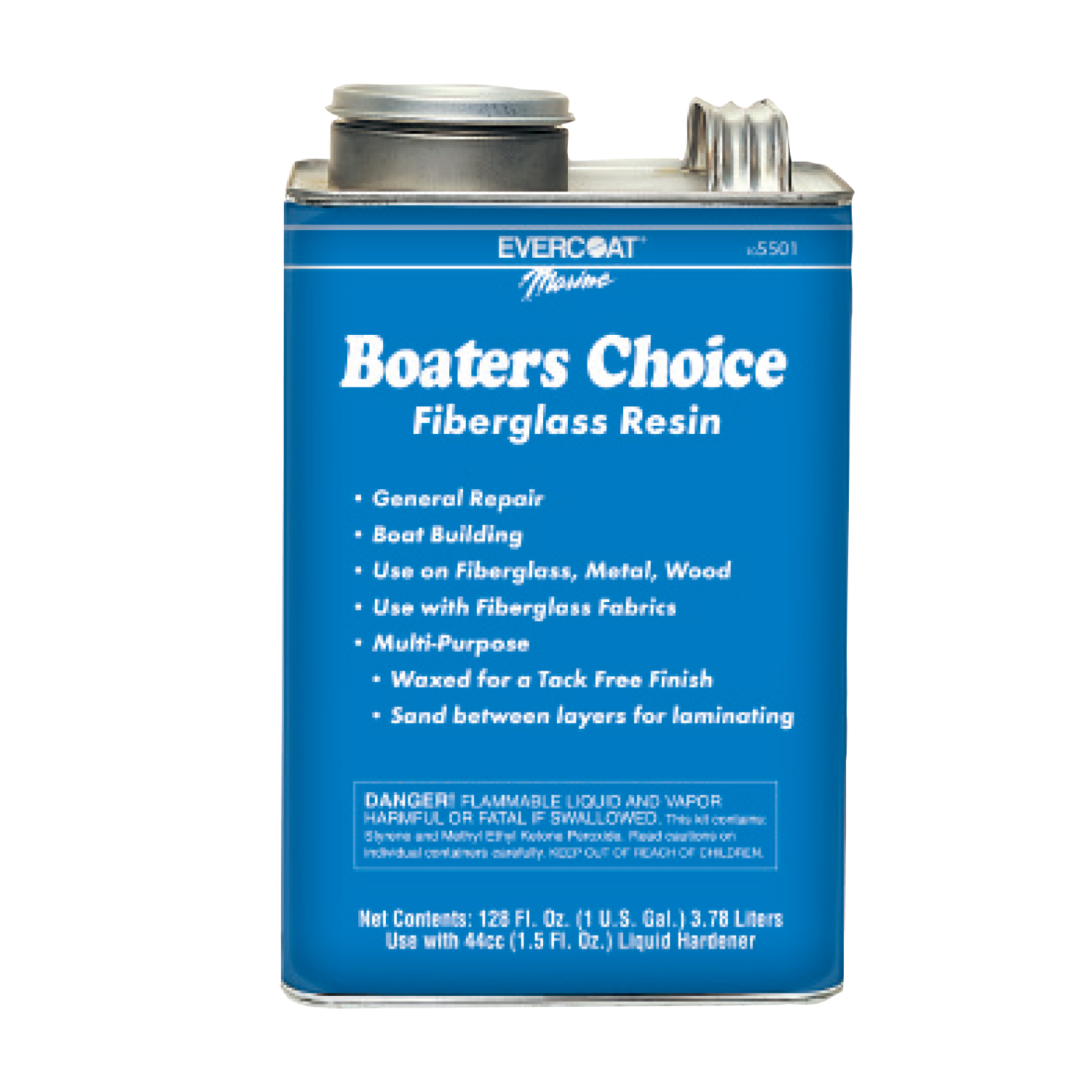 BOATER’S CHOICE POLYESTER RESIN WITH WAX