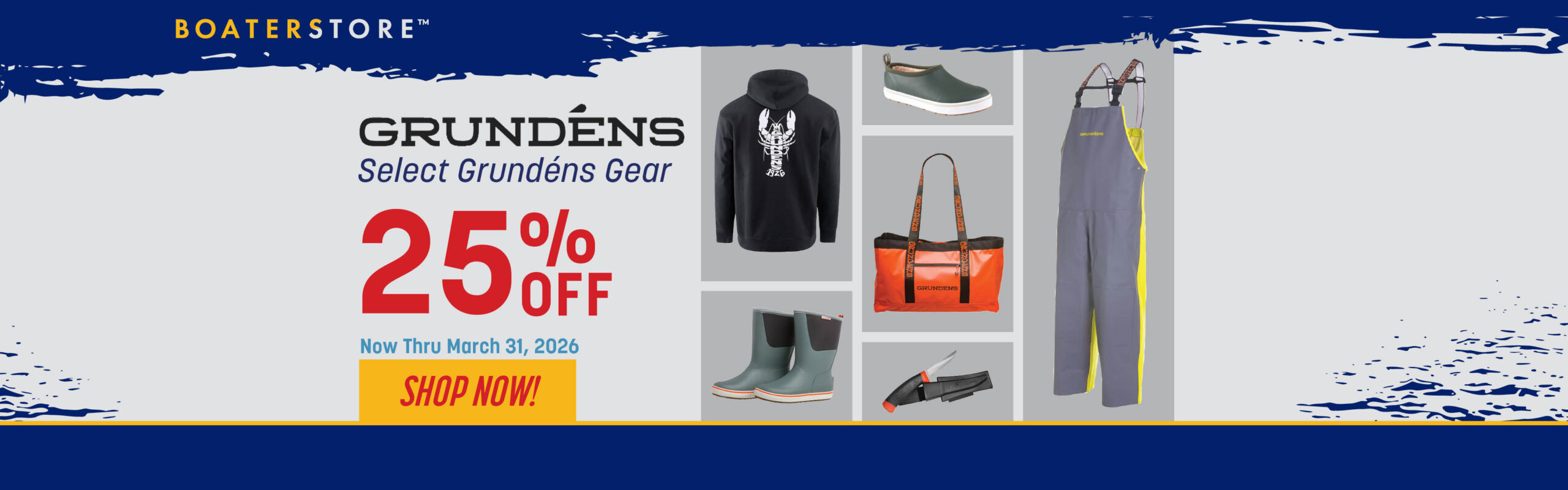 GRUNDENS MAP BREAK SALE SPRING 2026