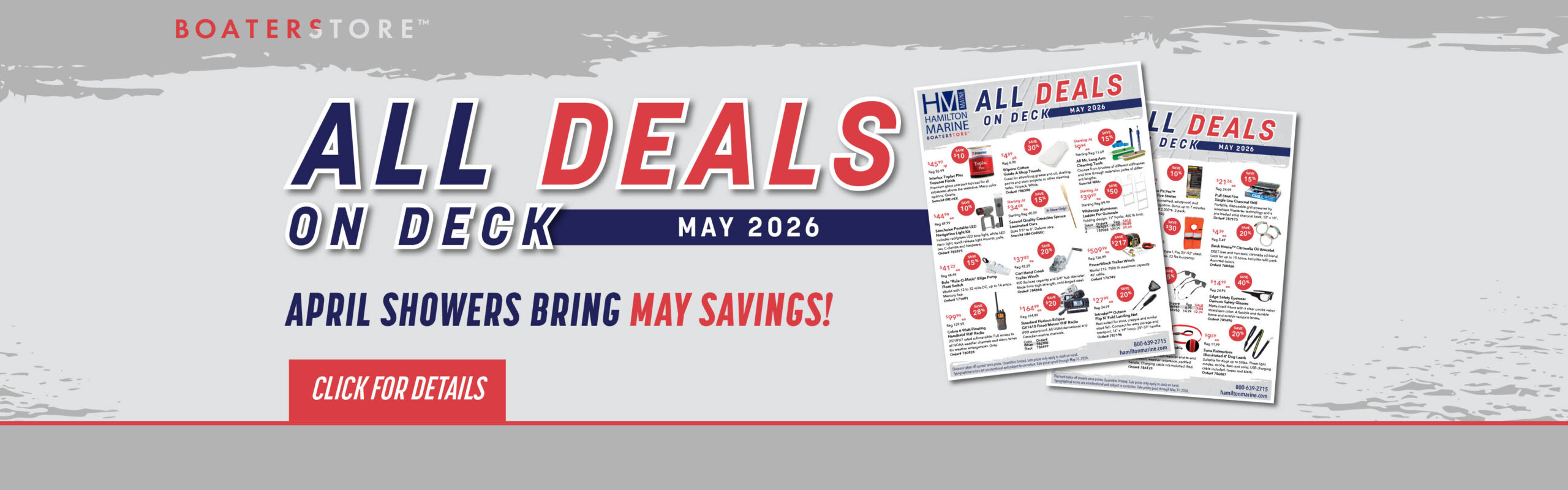 May 2026 All Deals On Deck Monthly Flyer
