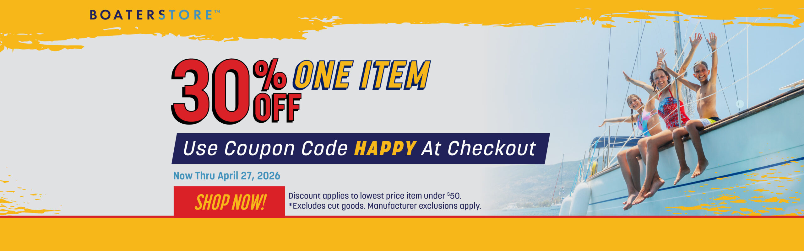 30% Off One Item Under $50