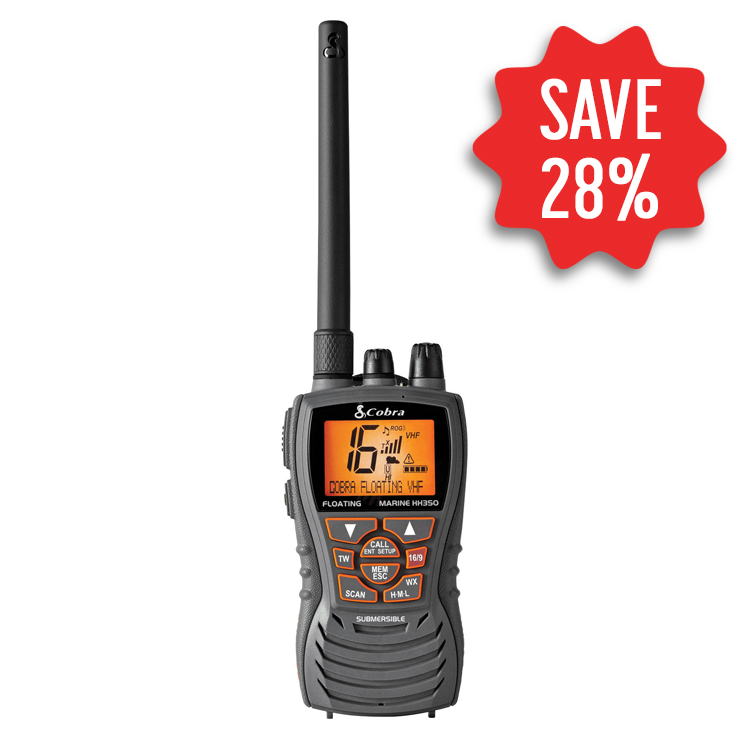 Cobra 6 Watt Floating Handheld VHF Radio
