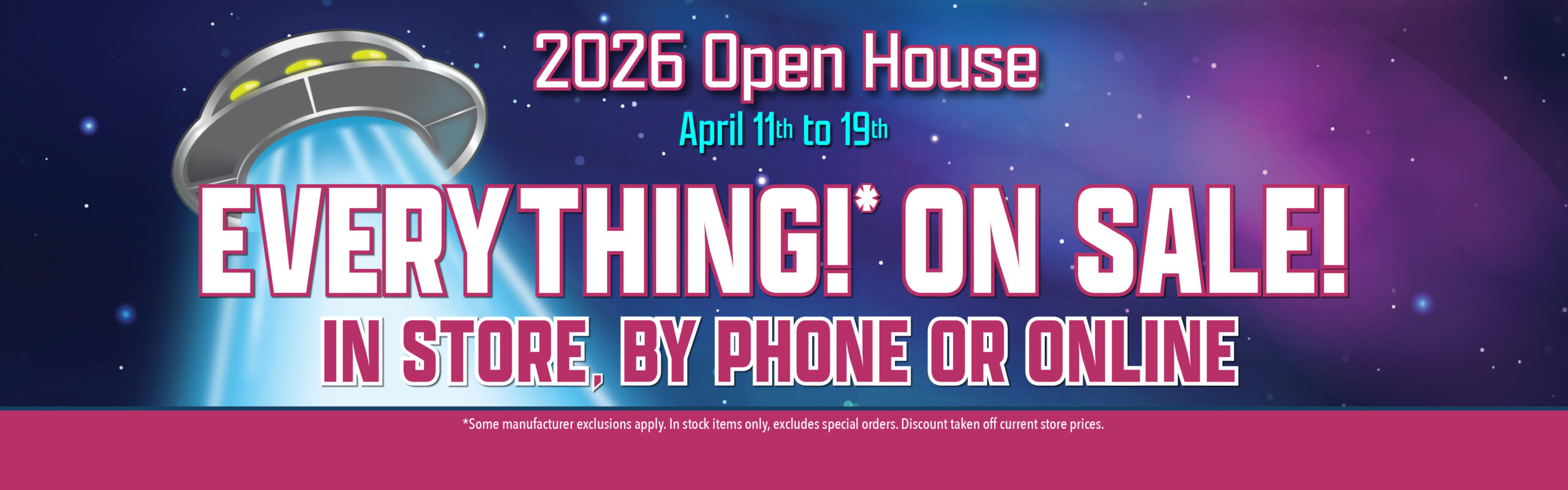 OPEN HOUSE EVERYTHING ON SALE