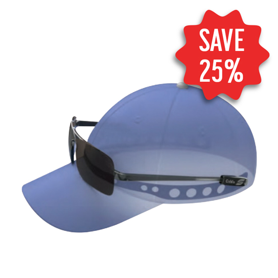 Cablz® Shade Savers Magnetic Hatband