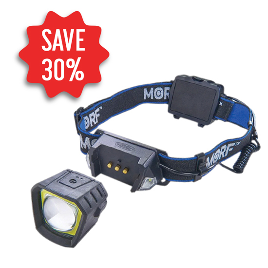 Police Security Morf R230 Removable Headlamp