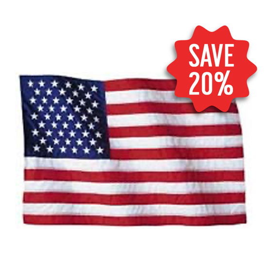Annin Nylon 2′ x 4′ US Flag