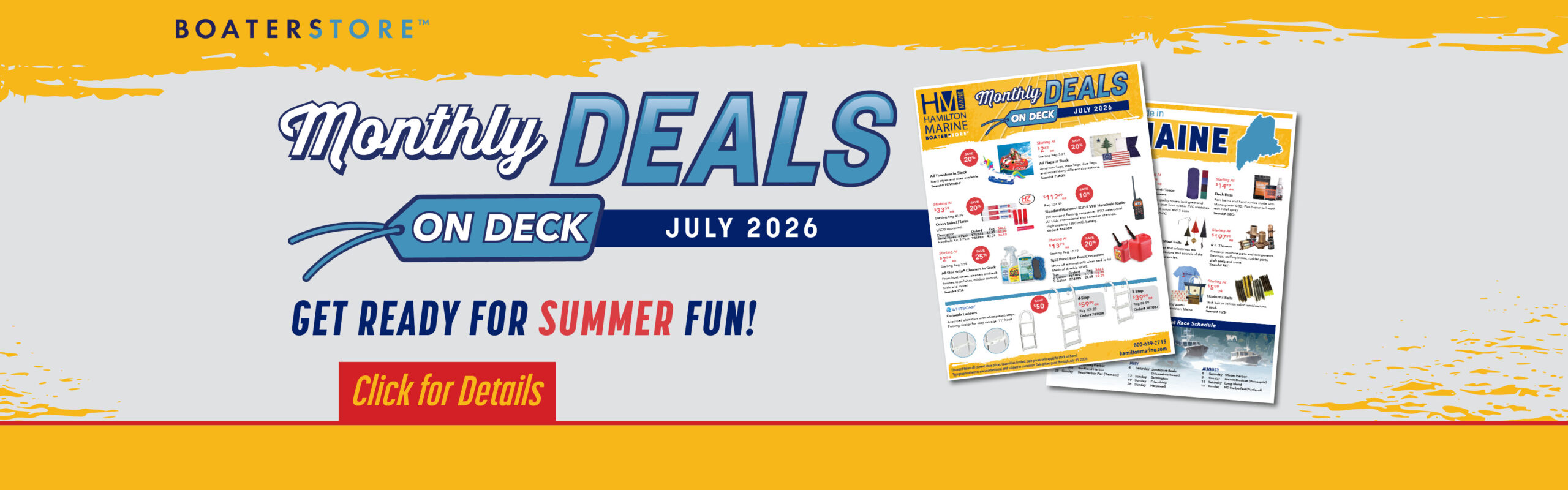 Monthly Flyer July 2026