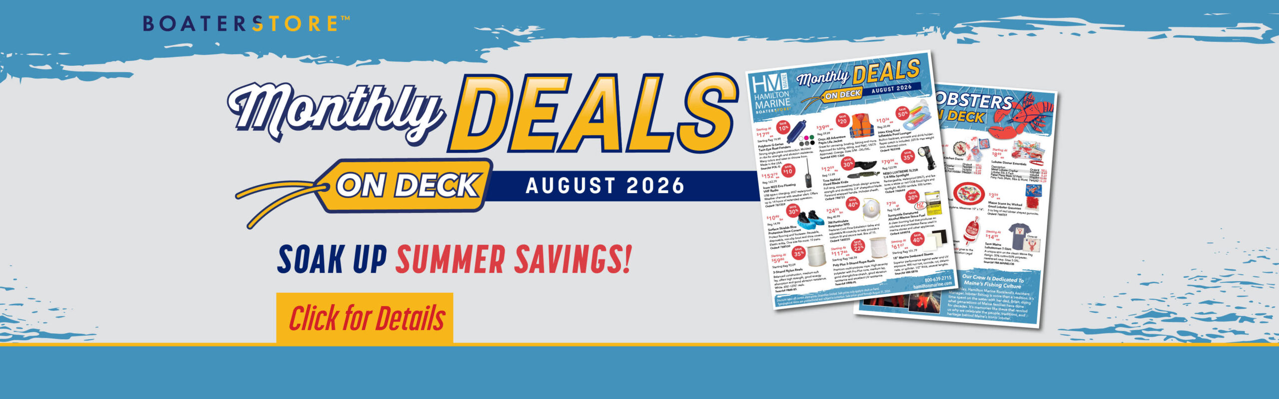Monthly Flyer August 2026