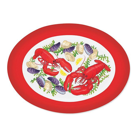 Cape Shore Oval Lobster Plates