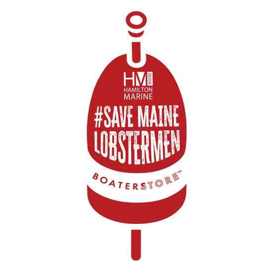 #Save Maine Lobstermen Vehicle Buoy Magnet