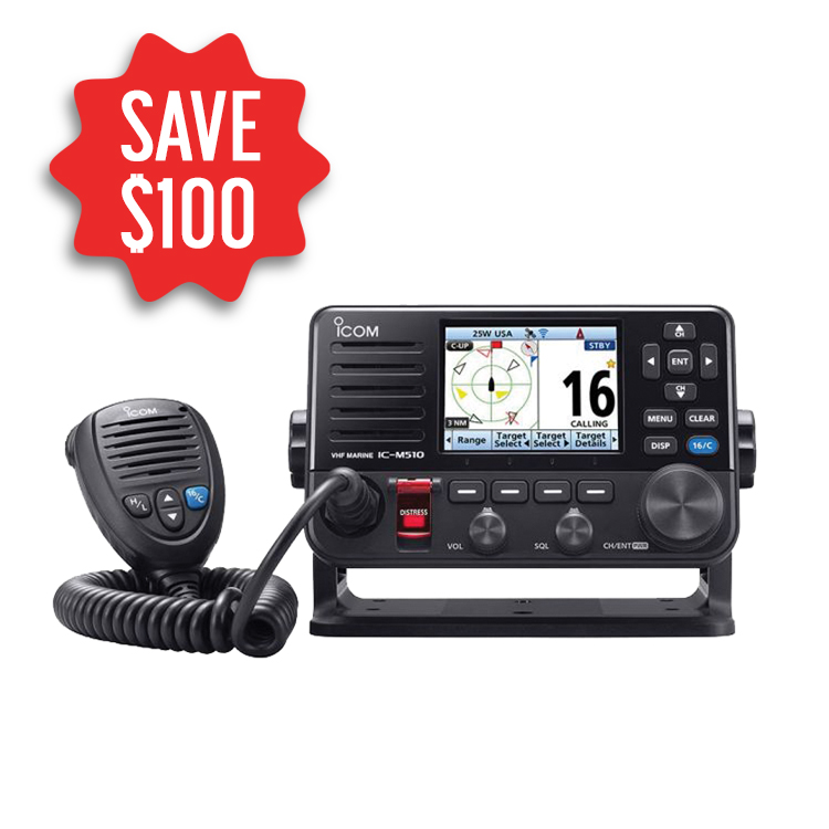 Icom® M510 Plus Fixed Mount VHF AIS