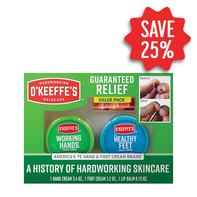 O’Keefe’s Skin Care Combo Pack