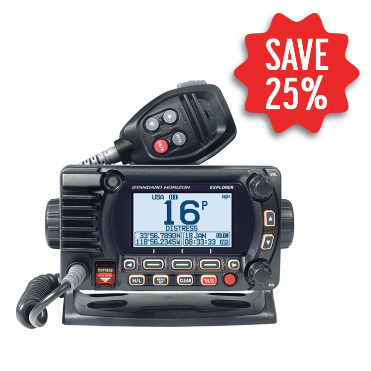 Standard Horizon GX1850 Explorer Fixed Mount VHF Radio