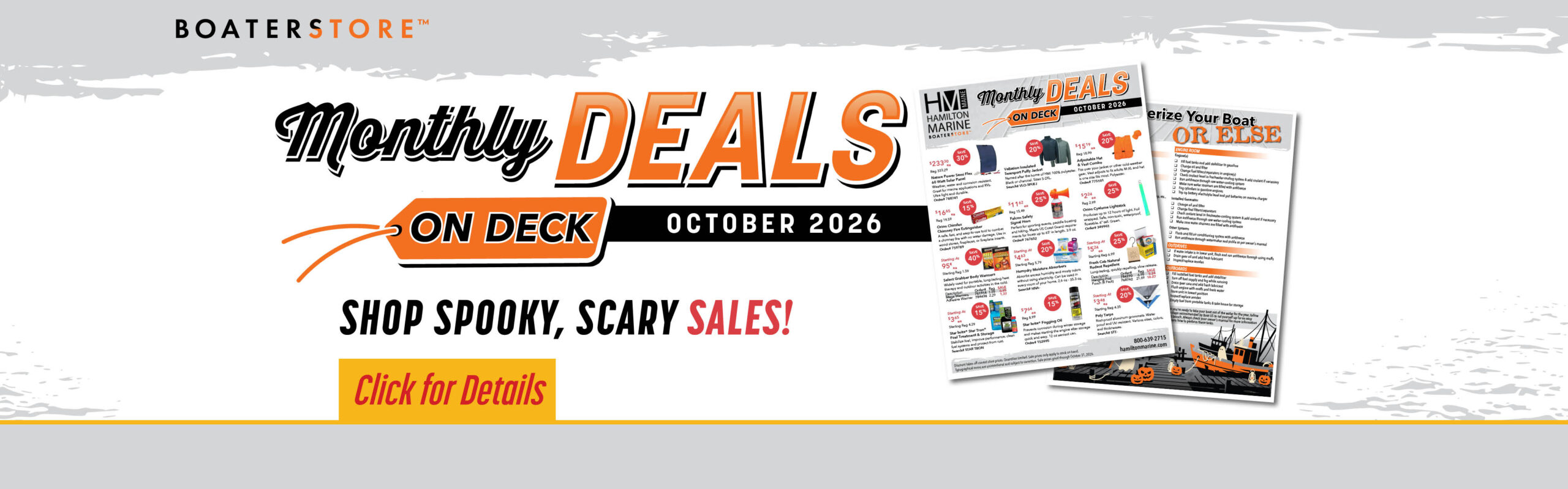 October 2026 Monthly Flyer