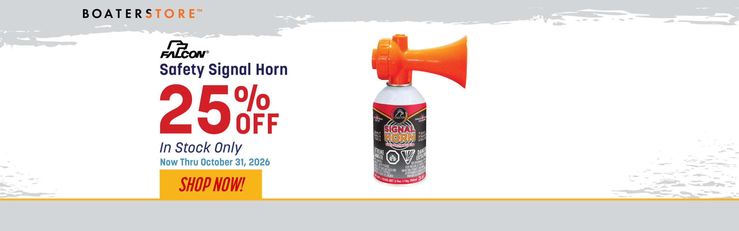 10/26 Monthly Flyer Falcon Safety Signal Horn