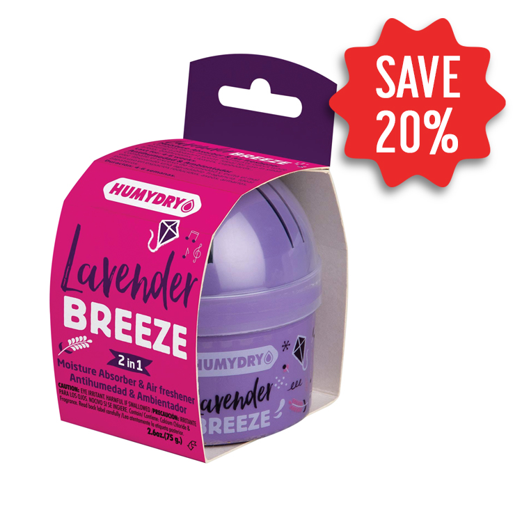 Humydry 2.6oz Mini Lavender Moisture Absorber