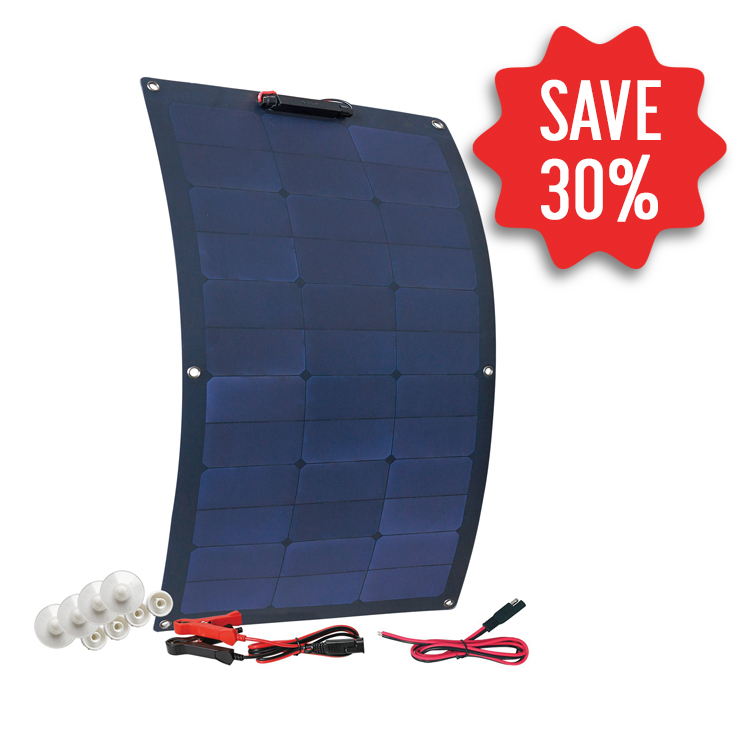 Nature Power Semi Flex 60 Watt Solar Panel